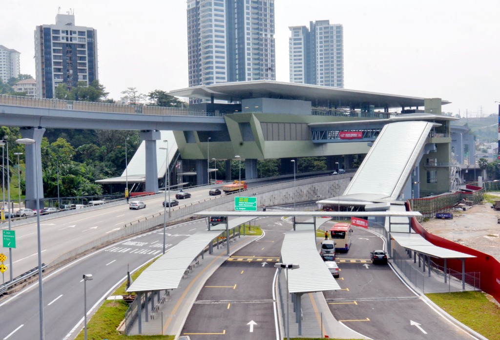 The Pusat Bandar Damansara MRT station has boosted the value of nearby developments.