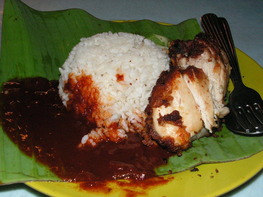 Nasi Lemak Ayam Goreng from Mali's Corner.