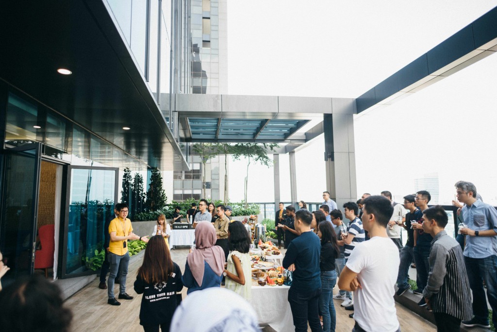 Timothy Tiah, co-founder and CEO of Colony, welcoming Carsome to their new headquarters at Colony @ Mutiara Damansara.