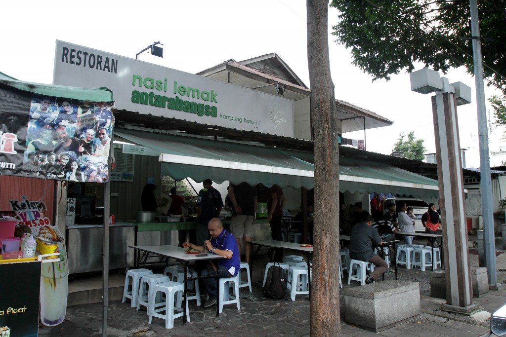 Satiate your nasi lemak craving at Nasi Lemak Antarabangsa, where the iconic Malaysian dish is served piping hot. — YAP CHEE HONG/The Star.