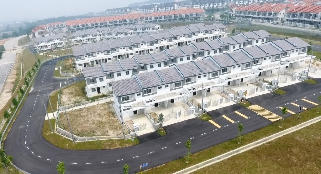 An aerial photo of Hibiscus 3 phase 2.