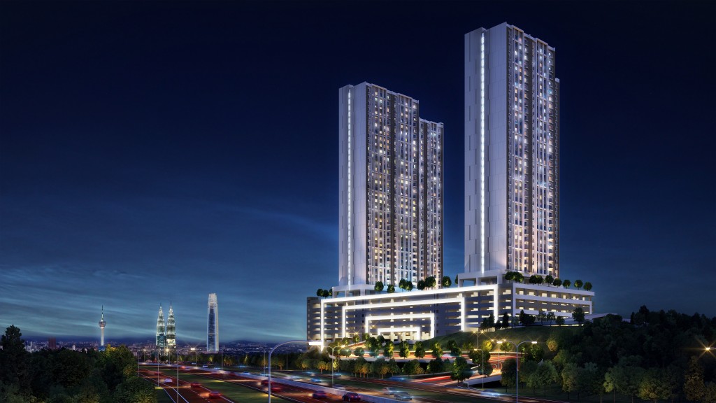 Artist impression of M Oscar, located off Kuchai Lama.