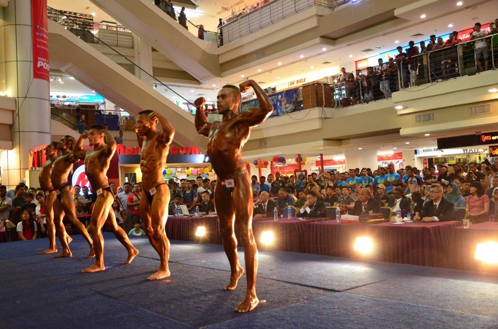 Shared property such as the shopping floors in the Bukit Jambul Complex