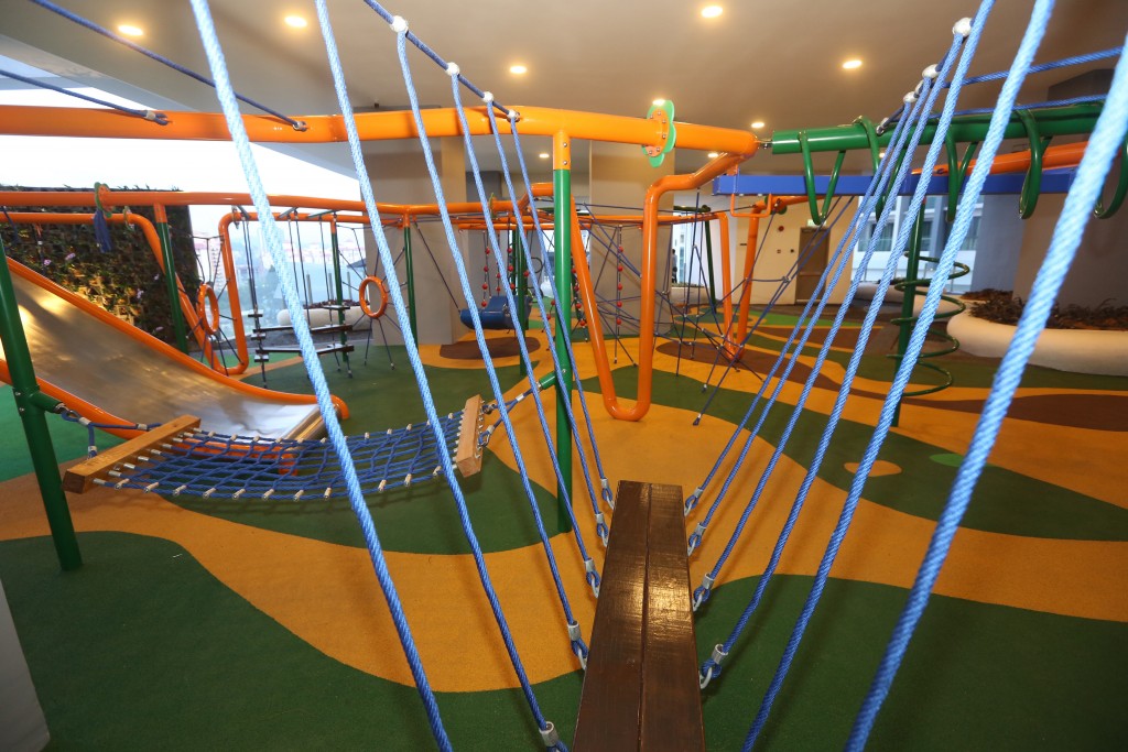 Covered playground - Skyworld Bennington Residences media tour @ SkyArena in Setapak, Gombak, Kuala Lumpur. IZZRAFIQ ALIAS / The Star. October 23, 2019.