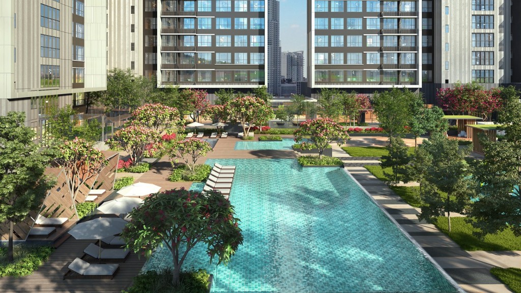 Inspired by Malaysia’s natural landscape, the design seeks to introduce an exclusive resort lifestyle within an urban oasis.