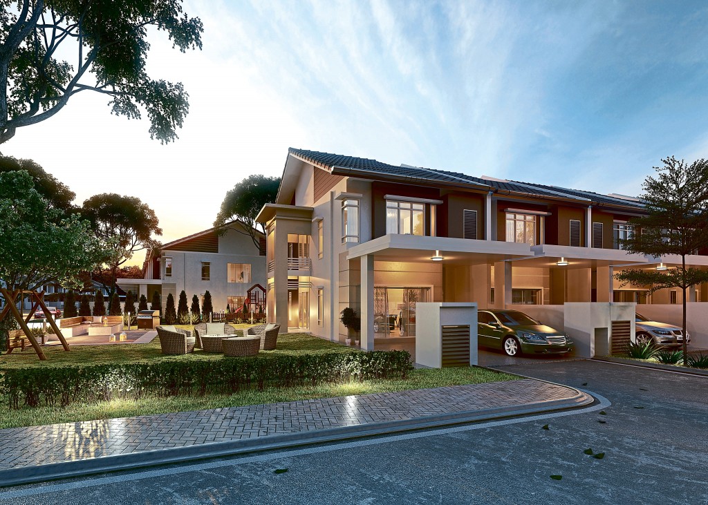 Puteri Elaisha: units come with a built-up from 1,993 sq ft.