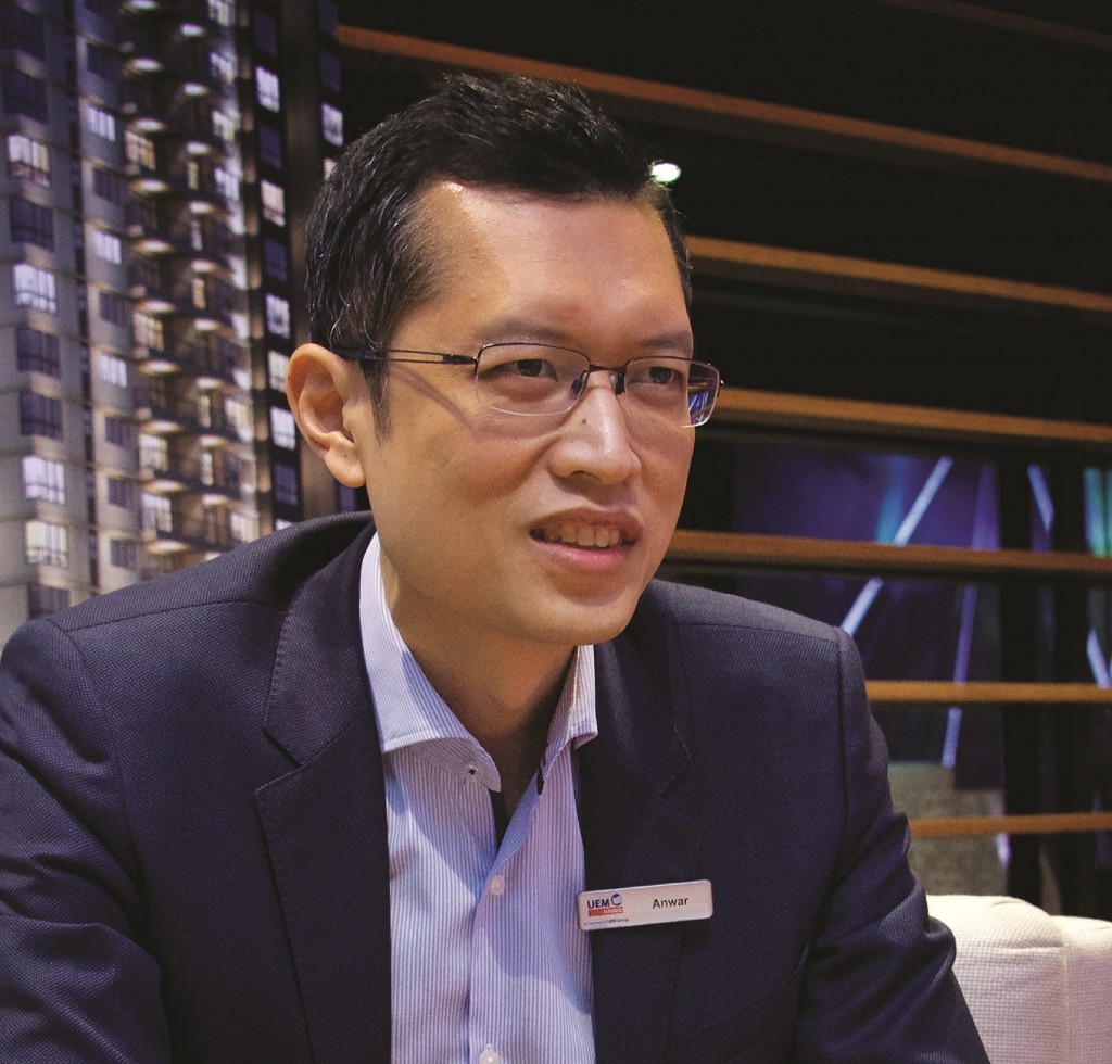 Anwar said one of the keys to success in the property sector is to be close to your customers.
