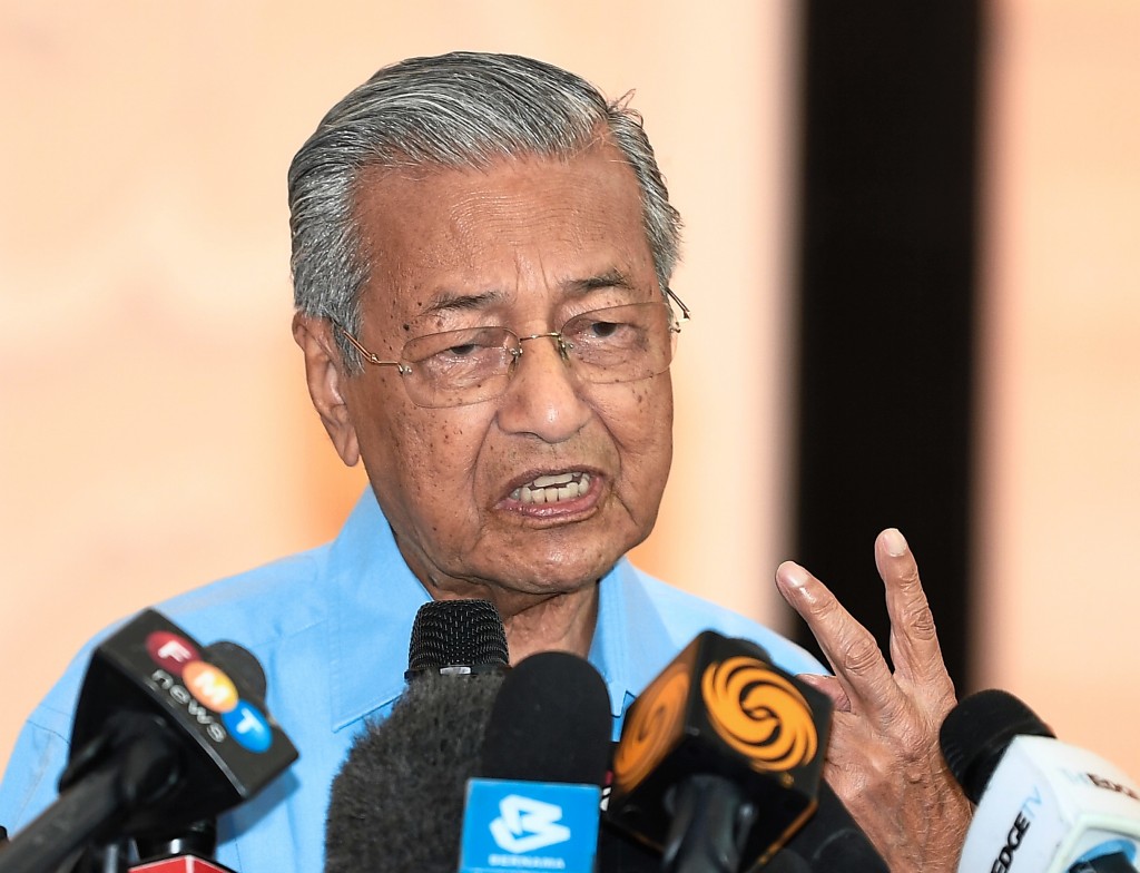 Ex-Prime Minister Tun Dr Mahathir Mohamad