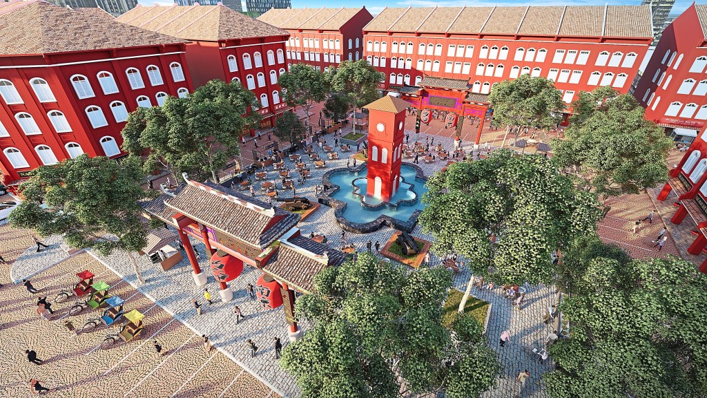 The Melaka-Nanjing Square revolves around the cultures that form the indelible part of Melaka’s unique history.