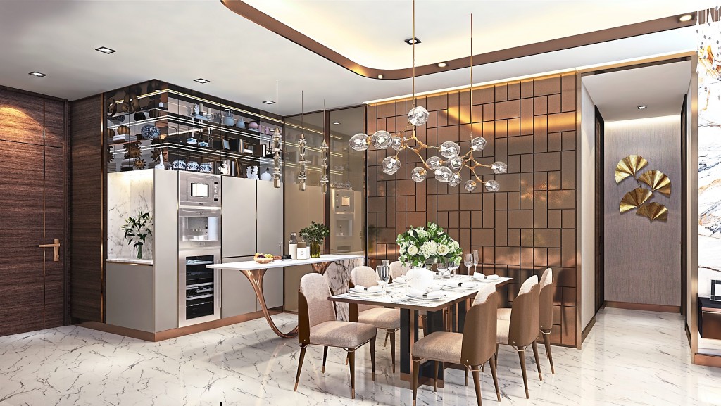 To facilitate the process  of moving in, the homes  are partially furnished.