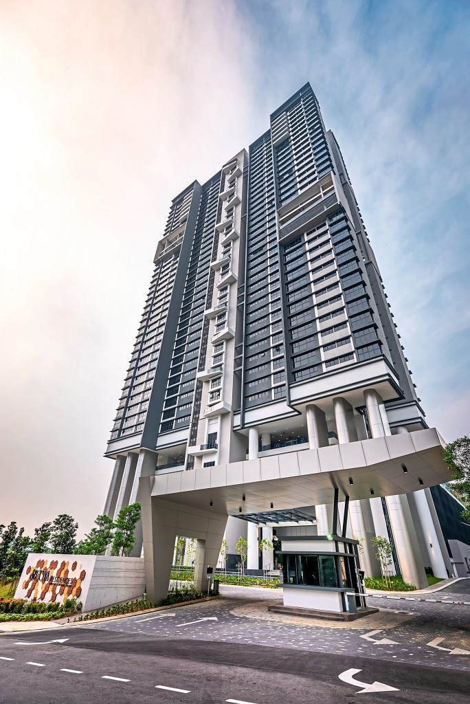 Secoya Residences stands majestically tall  like its namesake.