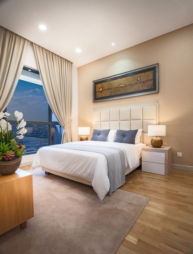 A representation of the bedroom.