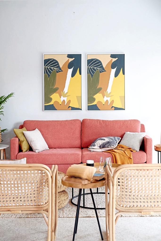 Be bold by combining traditional and modern pieces for your own unique personal style. (Image by Ruma Home)