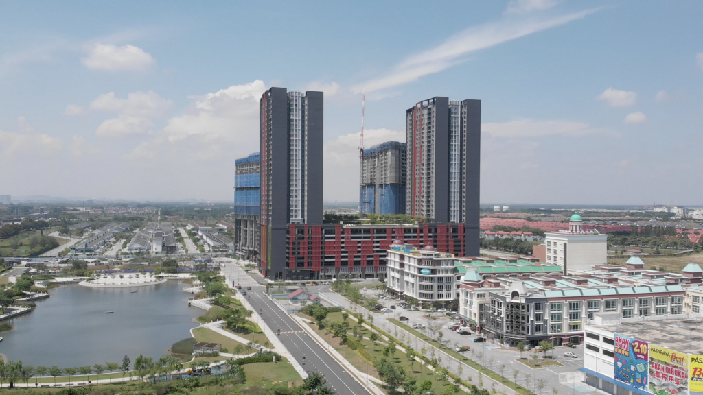 An aerial view of Gravit8.