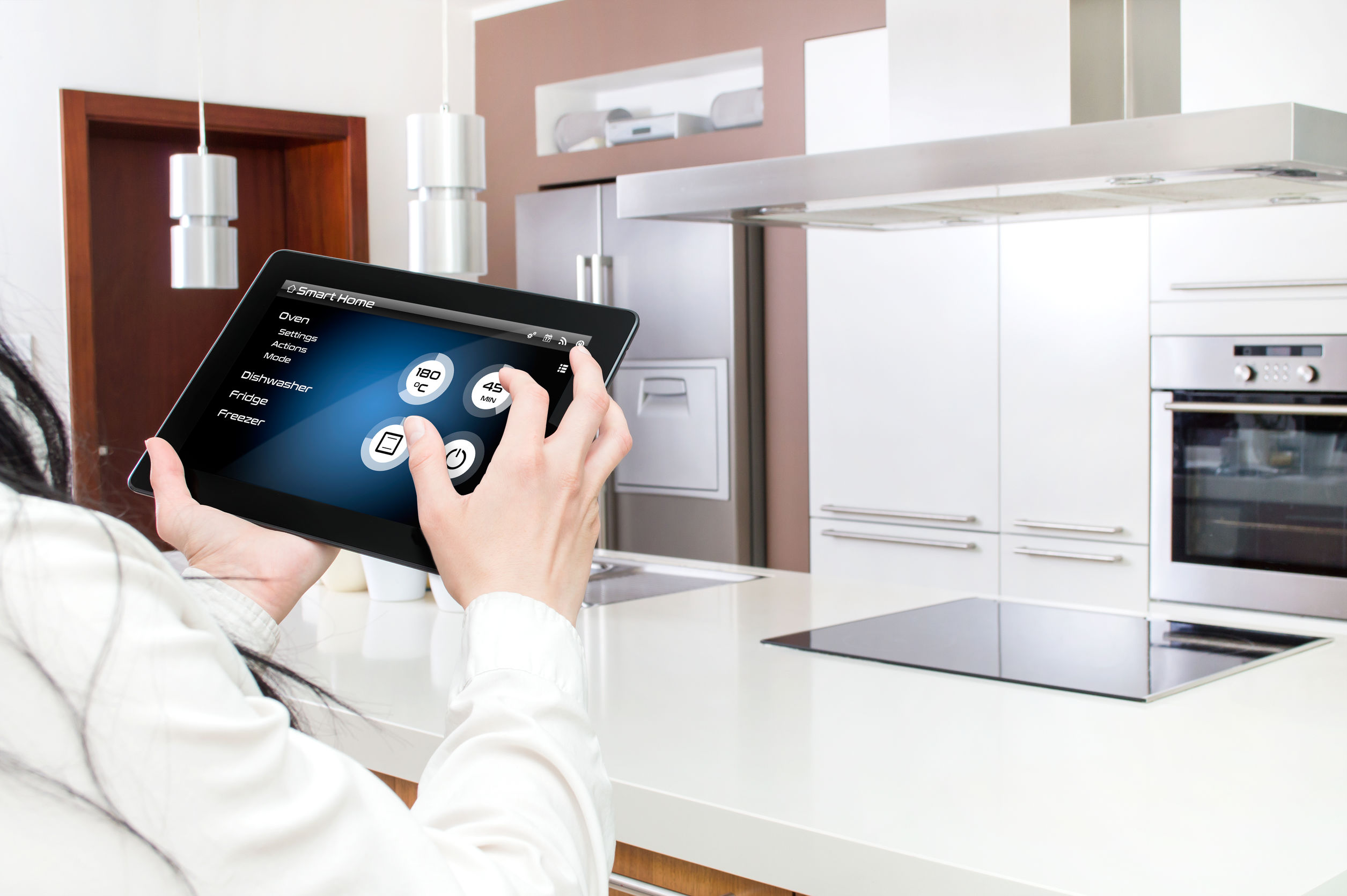 Conception of smart kitchen controlled by tablet application