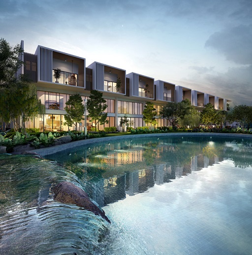 Beautifully landscaped with a pool, garden and lush greenery, Alstonia lets residents relax and unwind in a private and secure space.