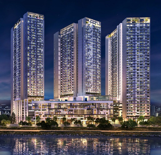 The three towers, Pelto, Ebon and Cavi, each highlights a distinctive aspect of the Tria Seputeh development.
