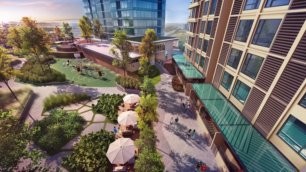 Residents can enjoy exclusive lifestyle facilities in a private setting.