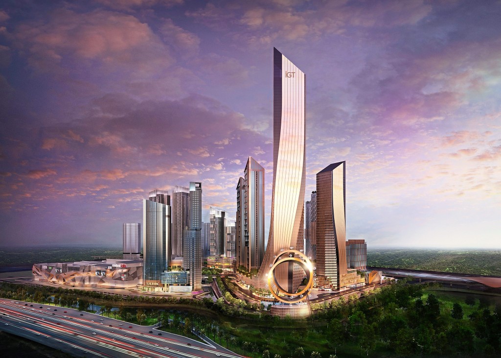 Capturing the vision of i-City GT, an integrated tech-centric ultrapolis.