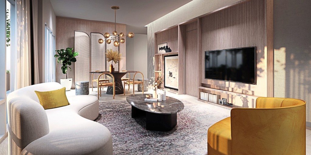 The units are very spacious and offer an open concept  living lifestyle.