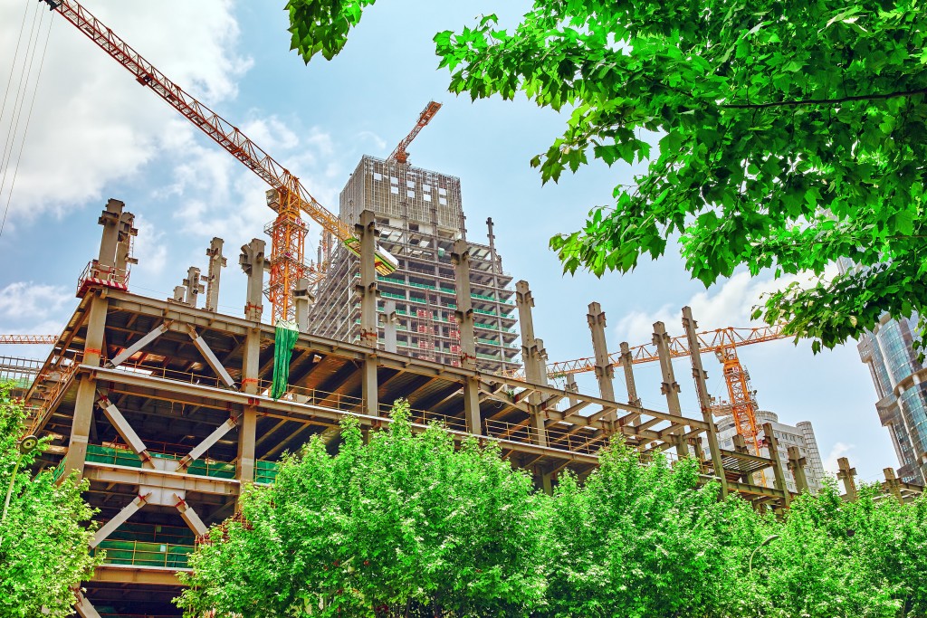 Developers have been slowing their property launches, helping to reduce the overhang.