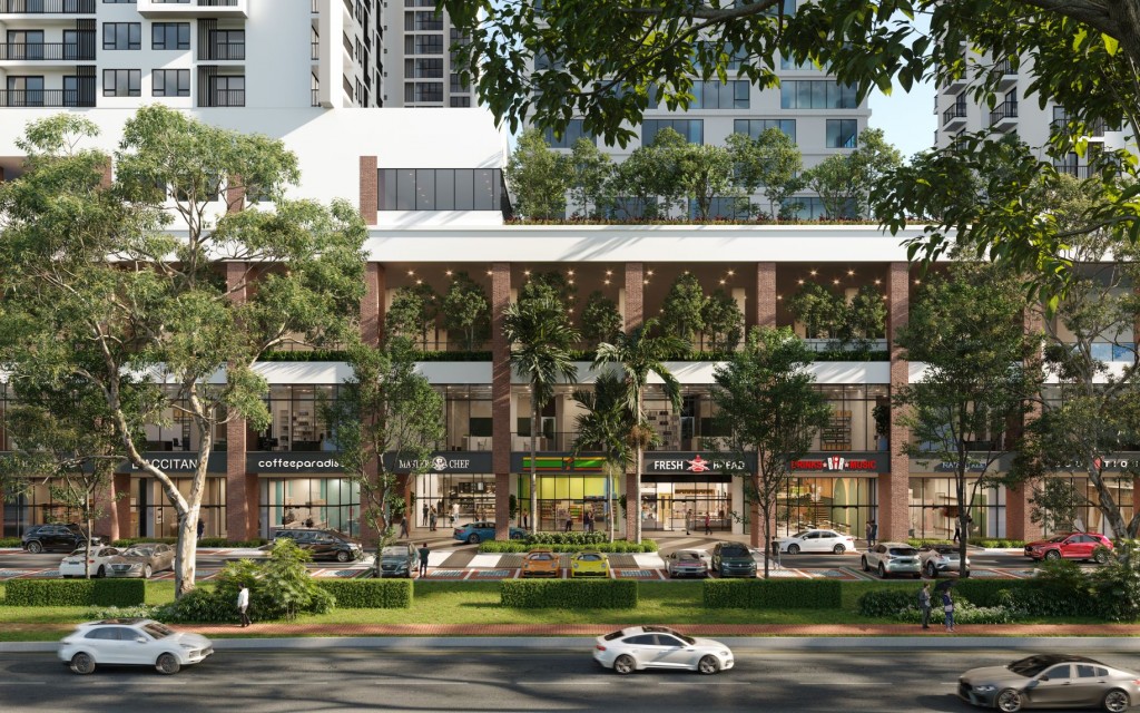 An impression of the retail front of edumetro in Subang Jaya.