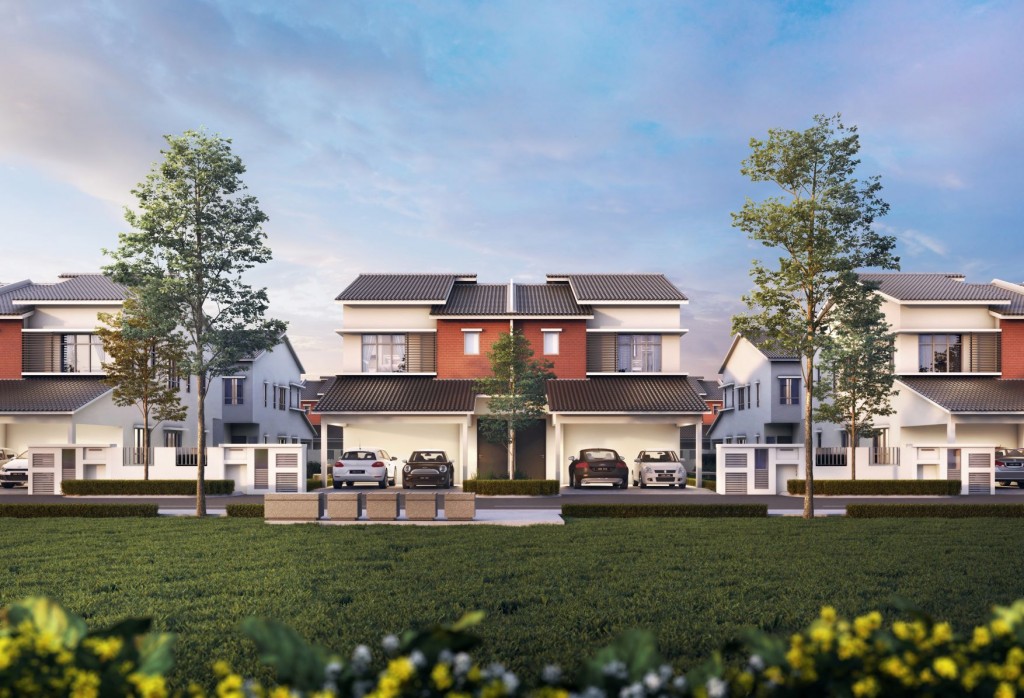 There is a substantial demand for houses like the double-storey Semi-Ds of Erama Homes.