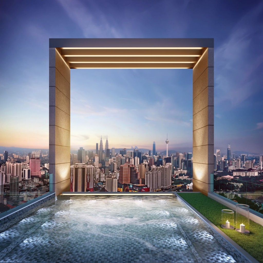 Take a dip in one of the elevated infinity sky pools overlooking the magnificent Kuala Lumpur city skyline.