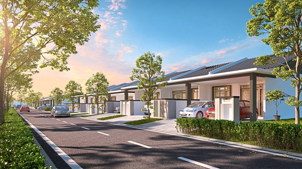 There are only 304 units of single-storey terrace houses in Rimbun Aman.