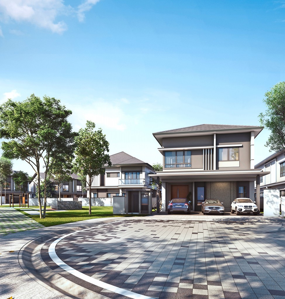Enjoy bungalowstyle living in these  distinctive villas that  are designed for  multi-generational  families.