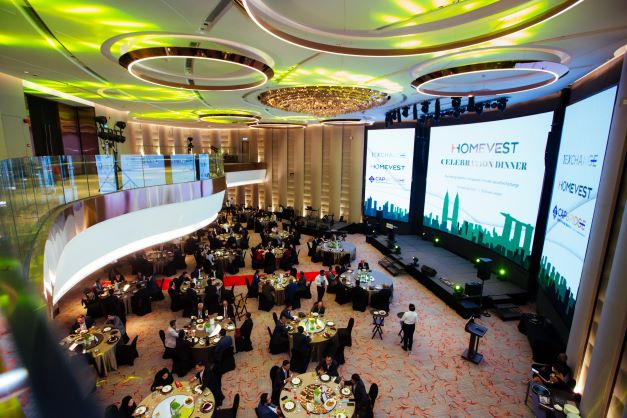 To celebrate its recent achievement along with its guests, partners and friends, HOMEVEST held a dinner at EQ Kuala Lumpur.