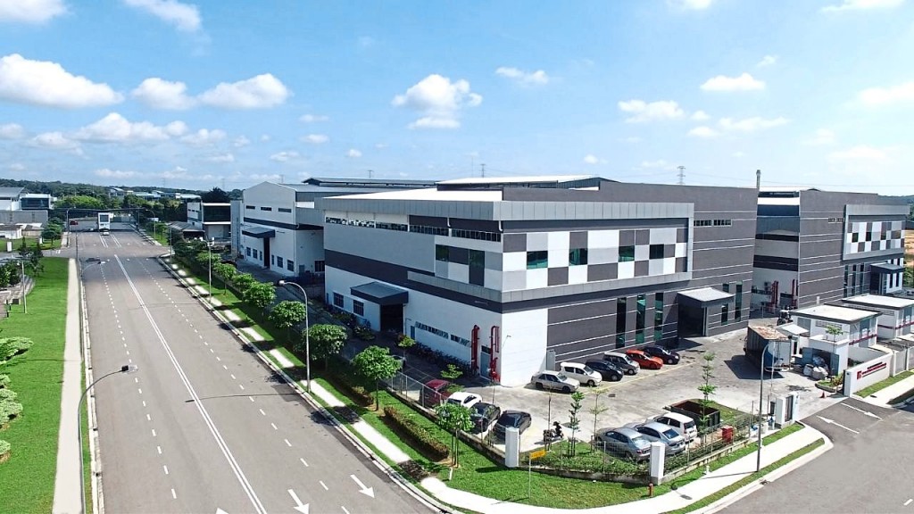 Frontier 2 factories that exude corporate design.