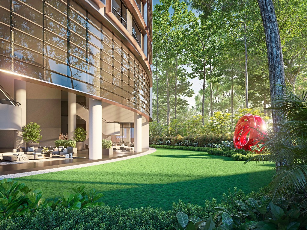 The Skylight Lawn is one perfect place to play and relax.