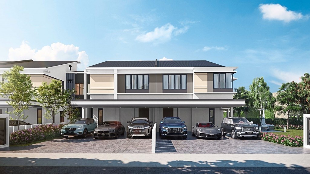 Artist’s impression of Garden Linked villas perfect for growing and multi-generational families or those looking to upgrade as they can personalise their space.
