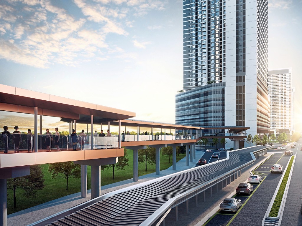 Edelweiss at Tropicana Gardens is a transit-oriented development with easy access to amenities.