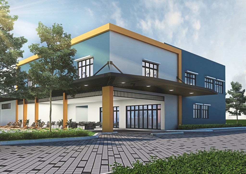 A multi-storey clubhouse exclusively for residents is part of the available amenities.