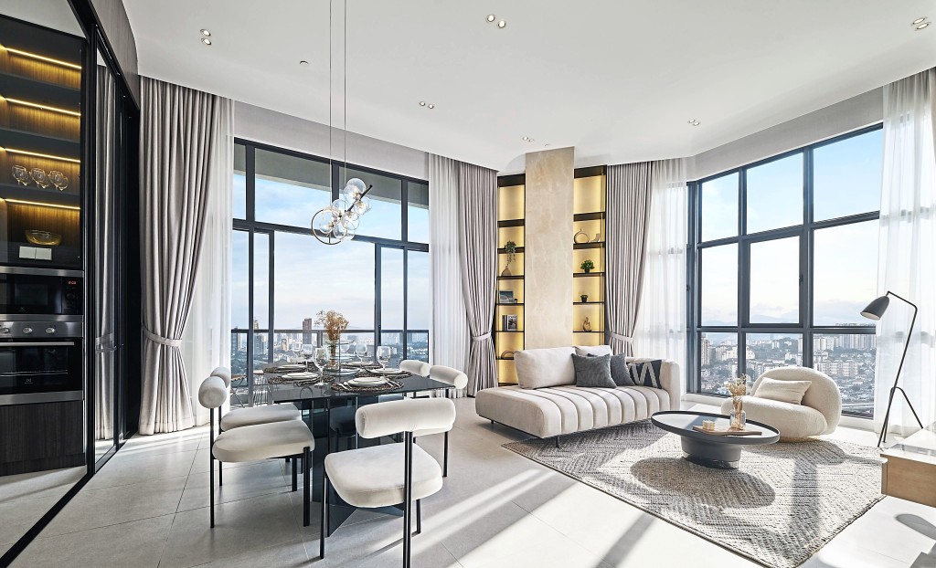 Each hotel-inspired layout is meticulously designed to have ample living space.