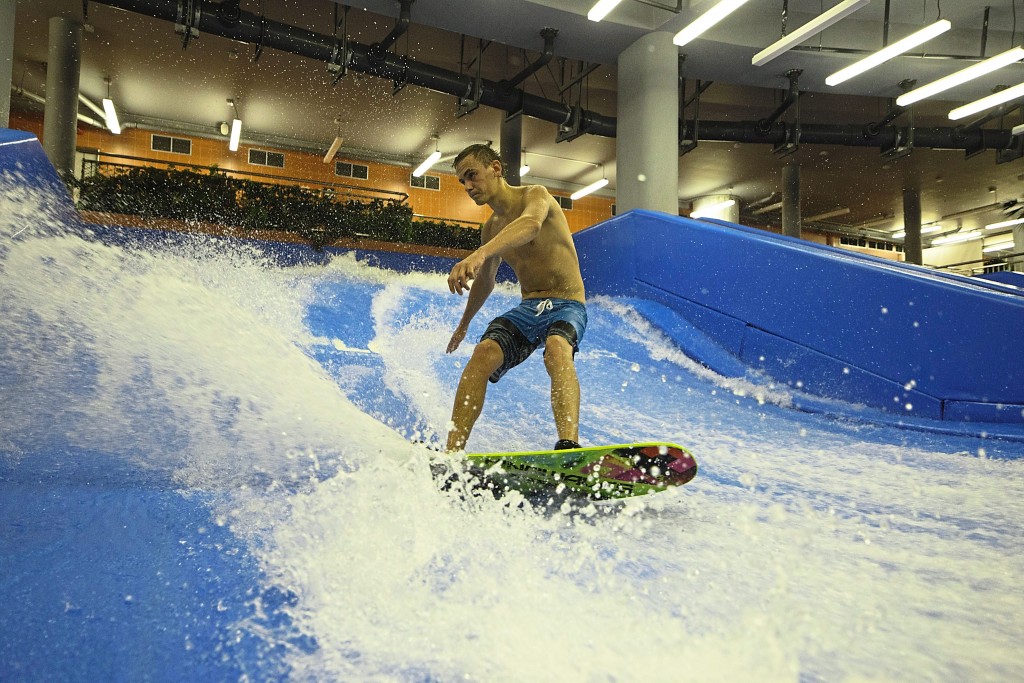 Features such as the Flowrider will be more prominent in the future.