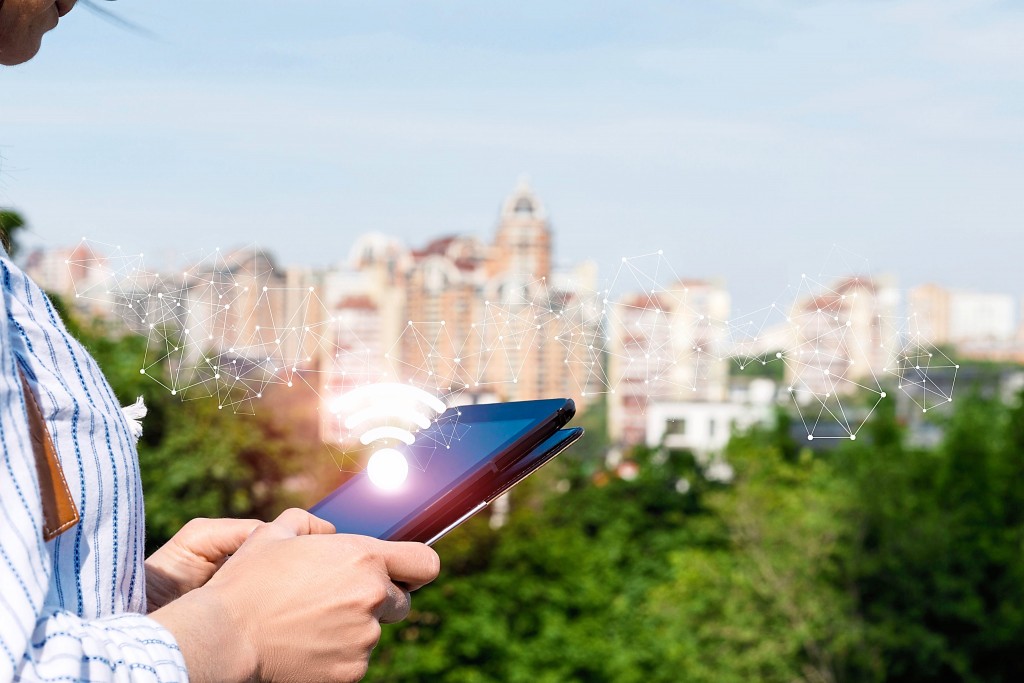 Smart microcities are connected and managed by one network.