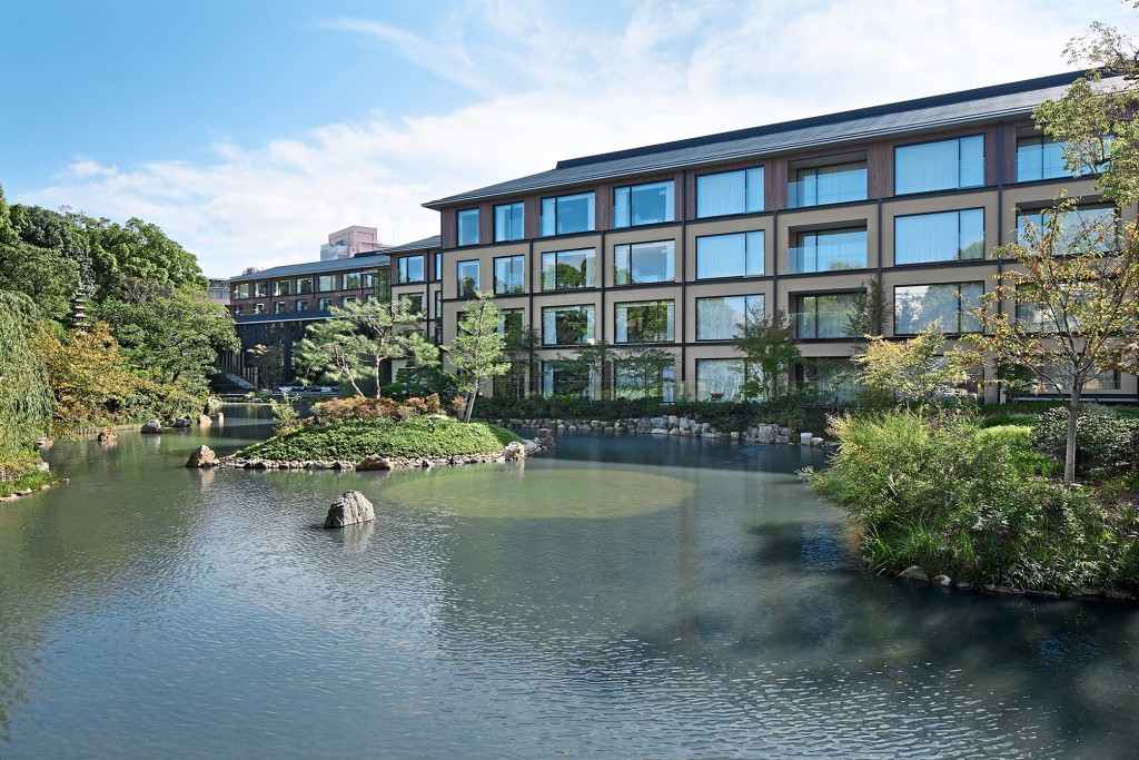 Four Seasons Hotel & Hotel Residences Kyoto site was chosen largely because it houses an 800-year-old pond garden known as Shakusui-en.