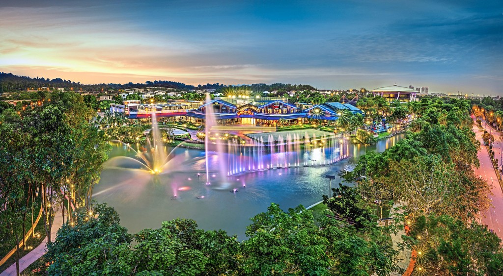 The D'Network@Setia Eco Park in Shah Alam encompasses a hybrid solar-powered F&B hub with an energy generation capacity of 207kWp.