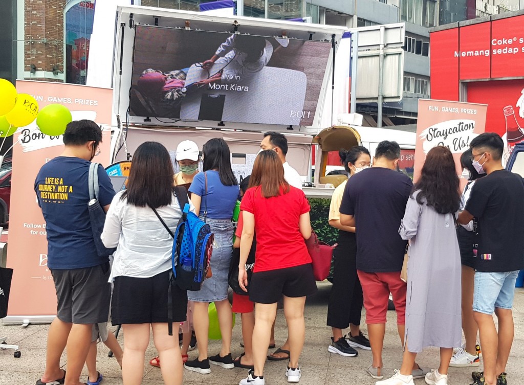 Drawing crowds at several key locations in the Klang Valley, visitors were invited to engage in on-the-spot challenges and activities.
