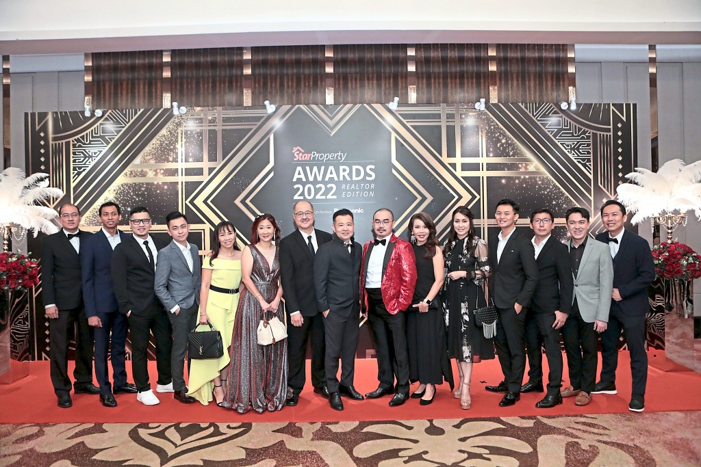 Tech Realtors Properties team takes a photo at the start of the event.