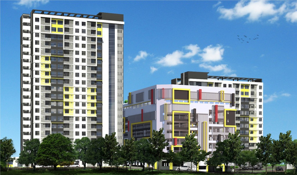 Residensi Advena was inspired by vibrant, modern living.