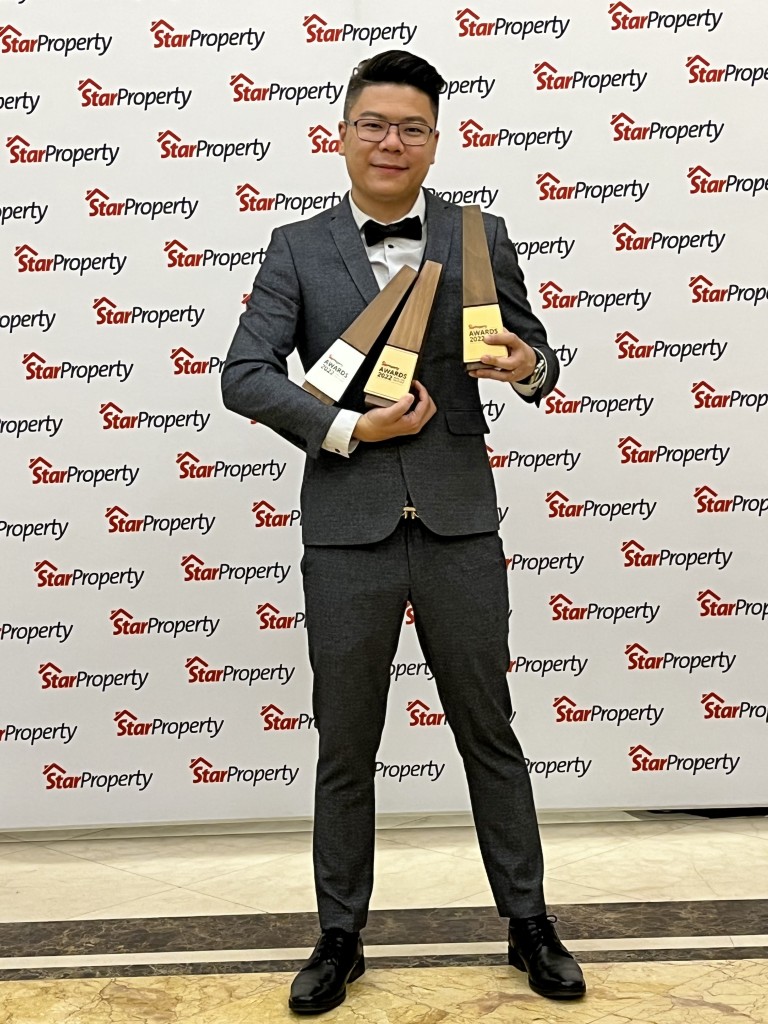 IQI Realty’s Hugo Chan Wei Qiang took the Most Exceptional Leader for the male category.