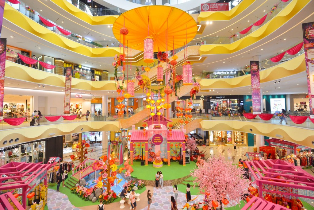 The Main Atrium, Ground Floor has been transformed in celebration of the coming CNY.