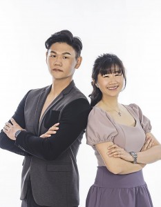 Wall Craft founders Cham and Chan.