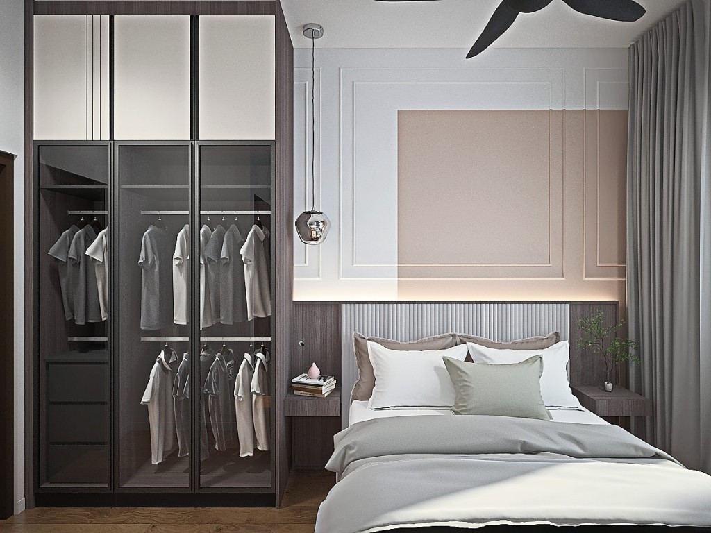 Each unit comes with three bedrooms.