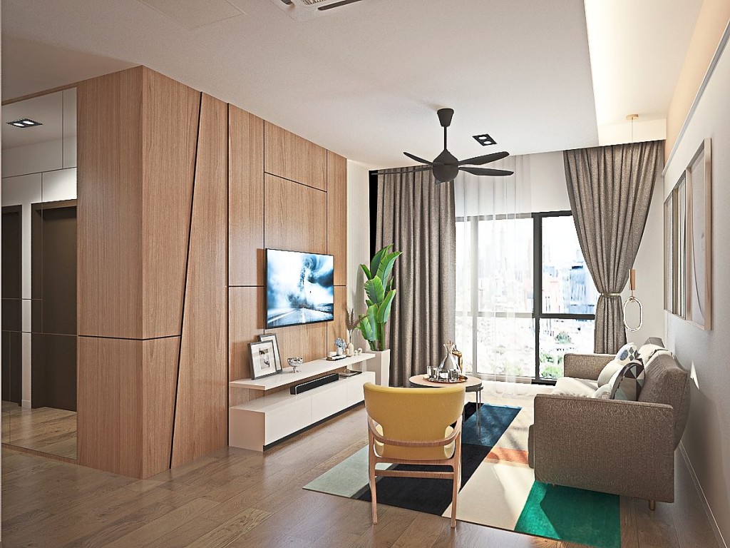 With strategically placed windows, owners can enjoy ample natural lighting and ventilation.