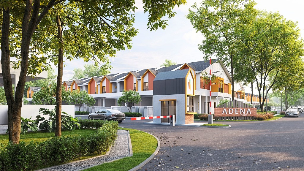 Security is reinforced with its 3-tier security arrangement at Nada Adena, as well as digital security features in each home.